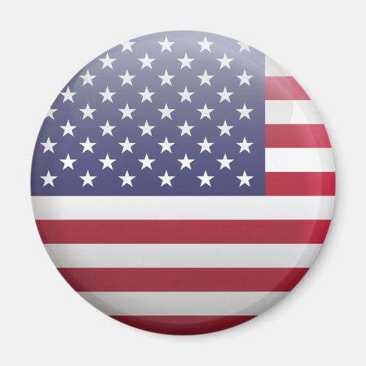 Aimant Drapeau des États-Unis (Devant)