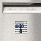 Aimant Drapeau des États-Unis (In Situ (Lave-vaisselle))
