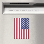 Aimant Drapeau des États-Unis d'Amérique (In Situ (Lave-vaisselle))