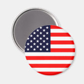 Aimant Drapeau des États-Unis d'Amérique (Recto/Verso)