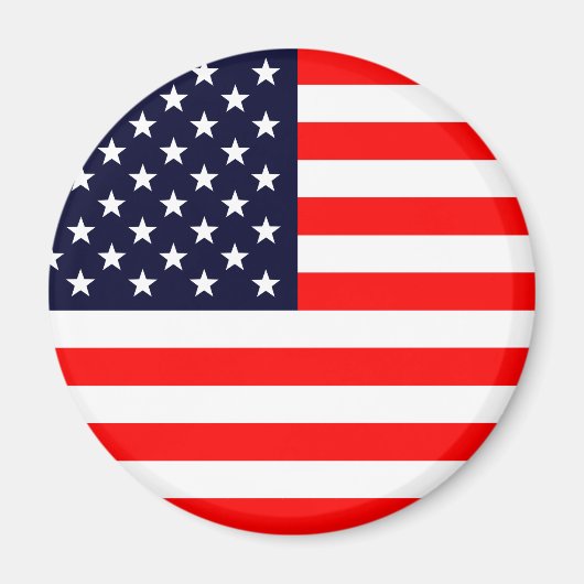 Aimant Drapeau des États-Unis d'Amérique (Devant)