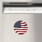 AIMANT DRAPEAU DES ÉTATS-UNIS D'AMÉRIQUE (In Situ (Lave-vaisselle))