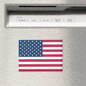 Aimant Drapeau des États-Unis d'Amérique rectangle patrio (In Situ (Lave-vaisselle))