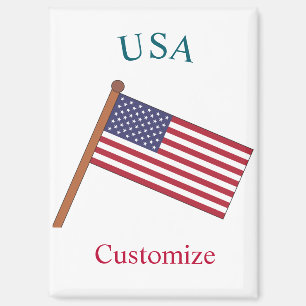Aimant Drapeau des États-Unis Thunder_Cove