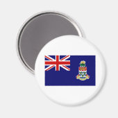 Aimant Drapeau des îles Caïmans (Recto/Verso)