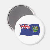 Aimant Drapeau des Îles Pitcairn (Recto/Verso)