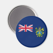Aimant Drapeau des îles Pitcairn (Recto/Verso)