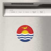 Aimant Drapeau des Kiribati (In Situ (Lave-vaisselle))