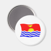 Aimant Drapeau des Kiribati (Recto/Verso)
