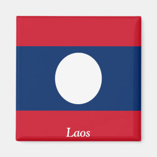 Aimant Drapeau des Laotiens