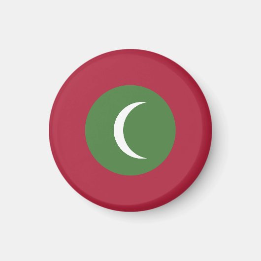 Aimant Drapeau des Maldives (Devant)