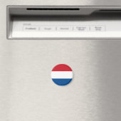 Aimant Drapeau des Pays-Bas Souvenir Moderne (In Situ (Lave-vaisselle))