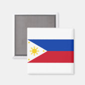 Aimant Drapeau des Philippines (Recto/Verso)