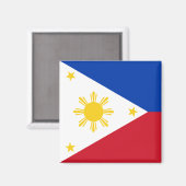 Aimant Drapeau des Philippines (Recto/Verso)