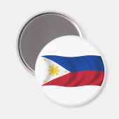 Aimant Drapeau des Philippines (Recto/Verso)
