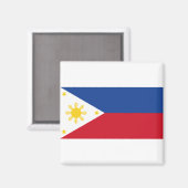 Aimant Drapeau des Philippines (Recto/Verso)