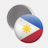 Aimant Drapeau des Philippines (Recto/Verso)