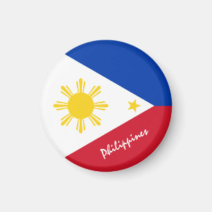 Aimant Drapeau des Philippines et Manille - Amateurs de v