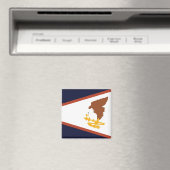 Aimant Drapeau des Samoa américaines (In Situ (Lave-vaisselle))
