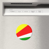 Aimant Drapeau des Seychelles (In Situ (Lave-vaisselle))