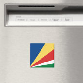 Aimant Drapeau des Seychelles (In Situ (Lave-vaisselle))