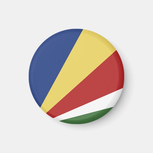 Aimant drapeau des Seychelles (Devant)