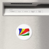 Aimant Drapeau des Seychelles (In Situ (Lave-vaisselle))