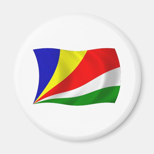 Aimant Drapeau des Seychelles (Devant)