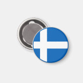 Aimant Drapeau des Shetland (Recto/Verso)