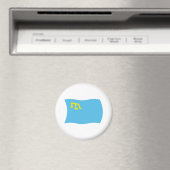 Aimant Drapeau des Tatars de Crimée (In Situ (Lave-vaisselle))