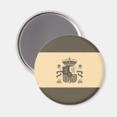 Aimant drapeau d'espagne (Recto/Verso)
