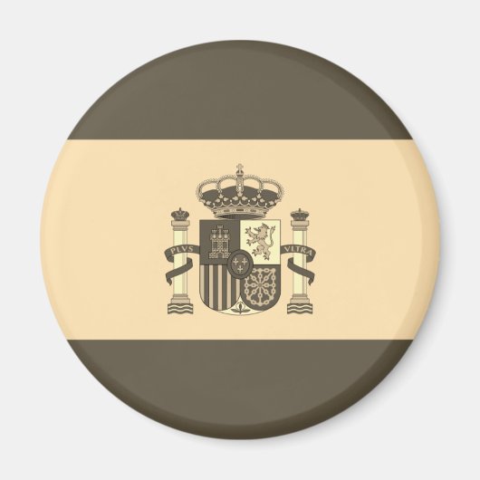 Aimant drapeau d'espagne (Devant)