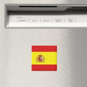 Aimant drapeau d'Espagne (In Situ (Lave-vaisselle))