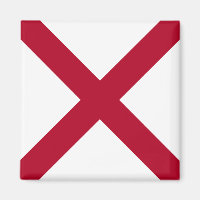 Drapeau d'Etat Alabama, Croix de St Andrew Crimson