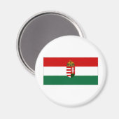 Aimant Drapeau d'État de Hongrie (Recto/Verso)