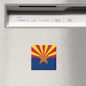 Aimant Drapeau d'État de l'Arizona (In Situ (Lave-vaisselle))