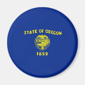 Aimant Drapeau d'État de l'Oregon (Devant)