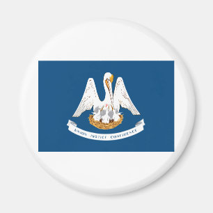 Aimant Drapeau d'État de Louisiane