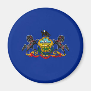 Aimant Drapeau d'État de Pennsylvanie