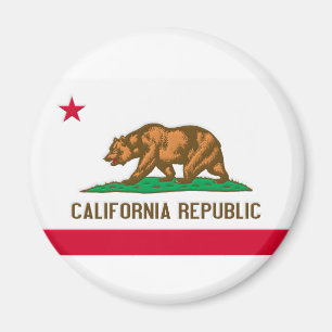 Aimant Drapeau d'état de République de la Californie