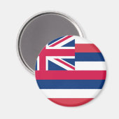 Aimant Drapeau d'État d'Hawaii (Recto/Verso)