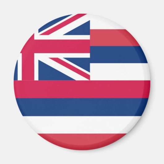 Aimant Drapeau d'État d'Hawaii (Devant)