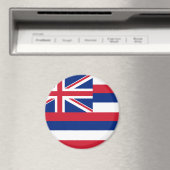 Aimant Drapeau d'État d'Hawaii (In Situ (Lave-vaisselle))