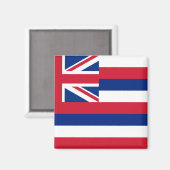 Aimant Drapeau d'État d'Hawaii (Recto/Verso)