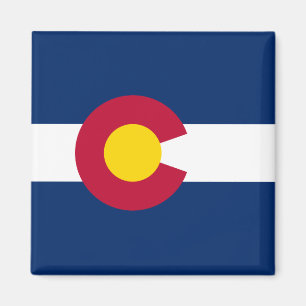 Aimant Drapeau d'Etat du Colorado
