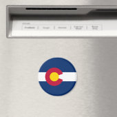 Aimant Drapeau d'Etat du Colorado (In Situ (Lave-vaisselle))