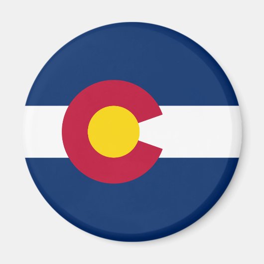 Aimant Drapeau d'Etat du Colorado (Devant)