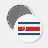 Aimant Drapeau d'État du Costa Rica (Recto/Verso)
