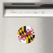 Aimant Drapeau d'État du Maryland (In Situ (Lave-vaisselle))