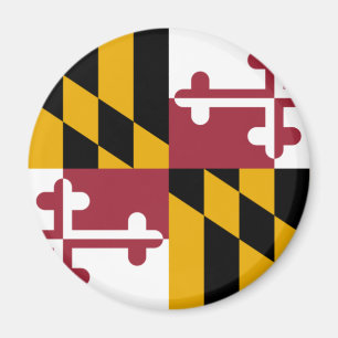 Aimant Drapeau d'État du Maryland